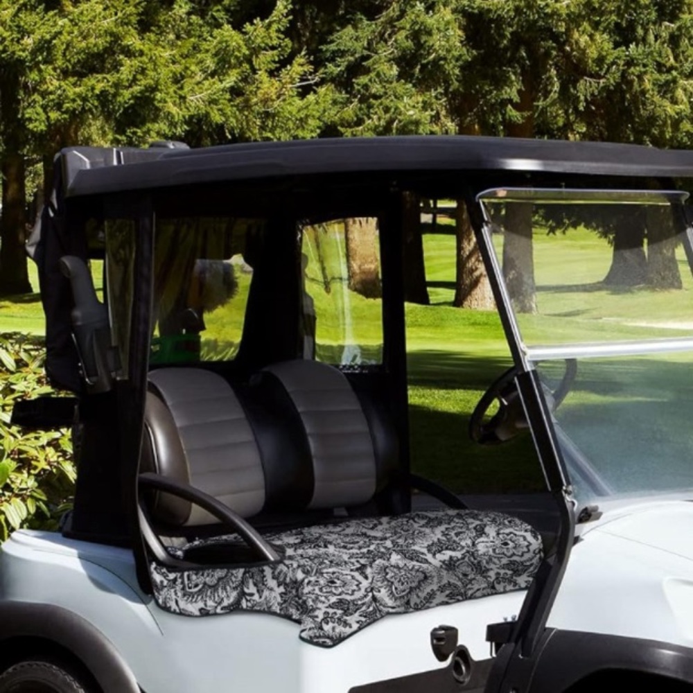 Vera Bradley water resistent golf cart seat cover Java Navy